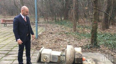 камери следят вандали пловдивския парк лаута