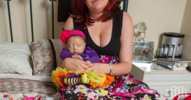 Тази снимка показва майка и нейното бебе, но истината, която крие, е нещо наистина ужасно тъжно...