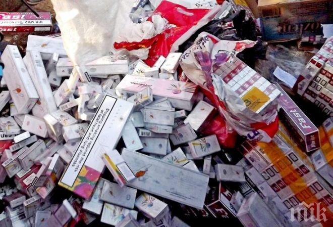 Румънец отнесе 6 000 лв. глоба за контрабандни цигари
