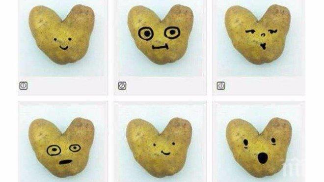 Избери картофено сърце и разбери кои са перфектните картофки за теб! 