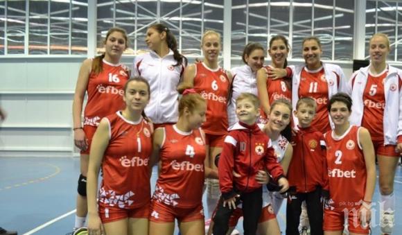 Лесно 3:0 за ЦСКА срещу закъсал съперник