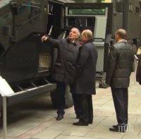 ПУТИН СЕ ЗАПОЗНА С ЧУДОВИЩЕТО! Новата бойна машина се нарича 