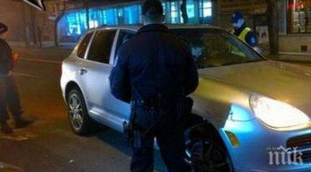 бургас обсада среднощна спецакция нелегални кортежи стресна града снимки