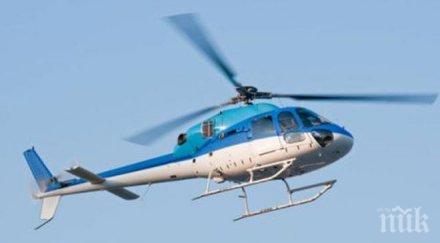 полицейски хеликоптер разби германия двама души загинали