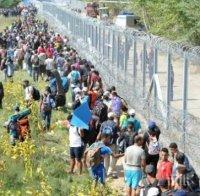 Мигранти се опитаха да пробият бариерата на гръцко-македонската граница (обновена)