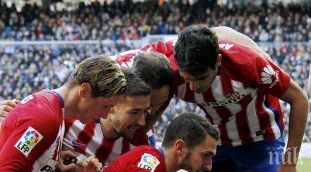 атлетико първият отбор три поредни победи бернабеу
