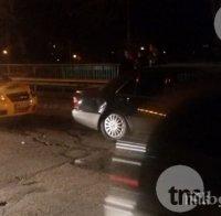 Бакшиш се наниза в автомобил пред пешеходна пътека