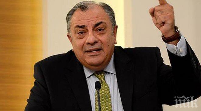 Турският вицепремиер признава син от руската си съпруга