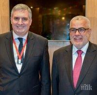  Калфин e единственият министър, с когото премиерът на Мароко проведе работна среща