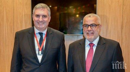 калфин единственият министър когото премиерът мароко проведе работна среща