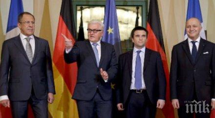 нормандската четворка обсъжда проблемите украйна