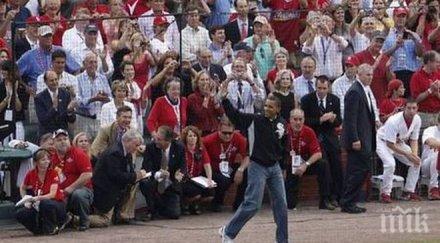 обама гледа хавана бейзболен мач националите куба