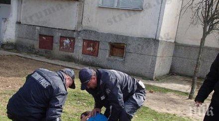 зрелищен арест благоевград окошариха нагъл крадец снимки