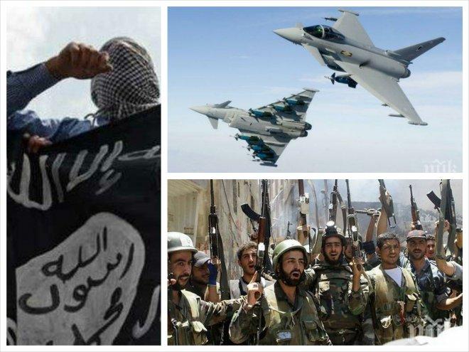 Иракската армия е освободила пет села от силите на „Ислямска държава“