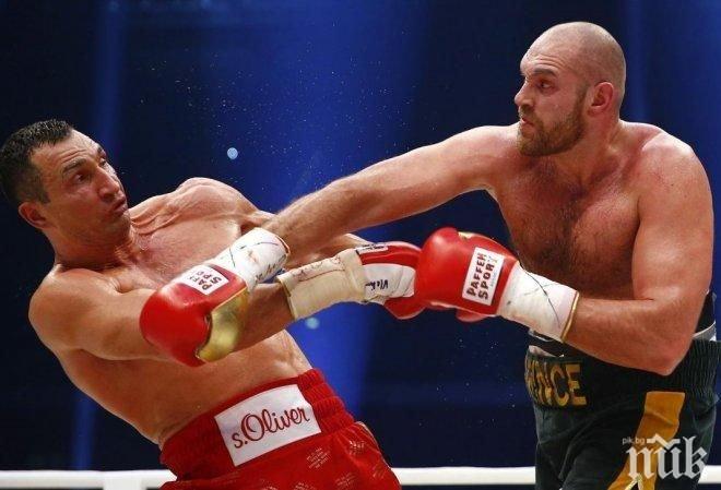 Реваншът между Фюри и Кличко на 4 юни в Манчестър