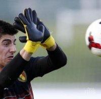 Куртоа закопа Челси срещу Стоук Сити