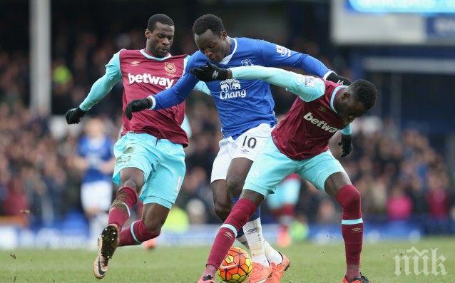 Уест Хем победи като гост Евертън след невероятен обрат