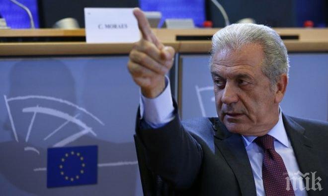 Димитрис Аврамопулос: Без Турция кризата с бежанците е нерешима
