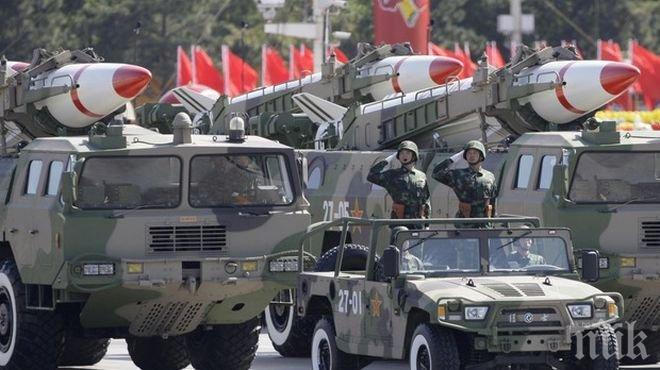 Китай ще увеличи военния си бюджет със 7,6% 