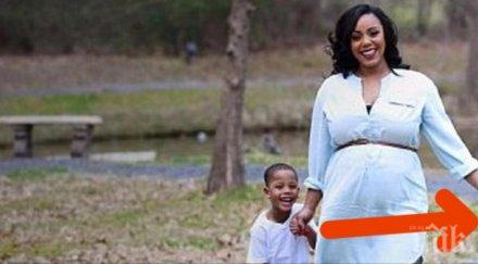 бременна жена иска необичайна фотосесия пръв поглед вижда едно щастливо семейство докато истината носи сълзи очите