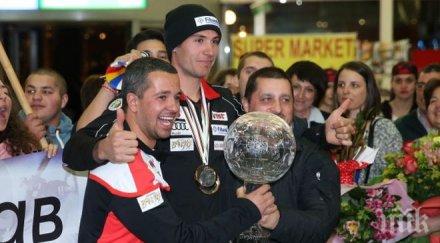 българия посрещна новия спортен герой видео галерия