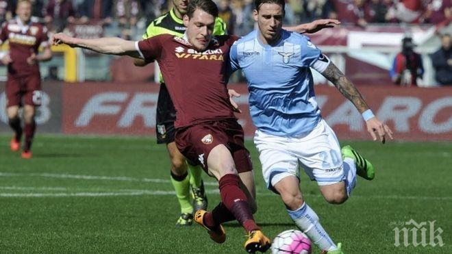 Торо и Лацио разделиха точките