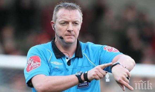 Рефер поряза жестоко отбор в Англия със скандално решение (видео)