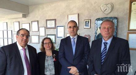 цветанов срещна посланика израел депутати кнесета