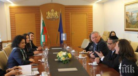 танева срещна делегация кнесета израел