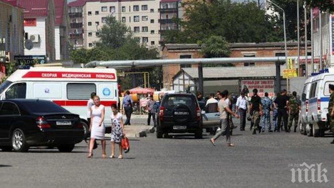  В Чечения неизвестни са нападнали автомобил на правозащитна организация