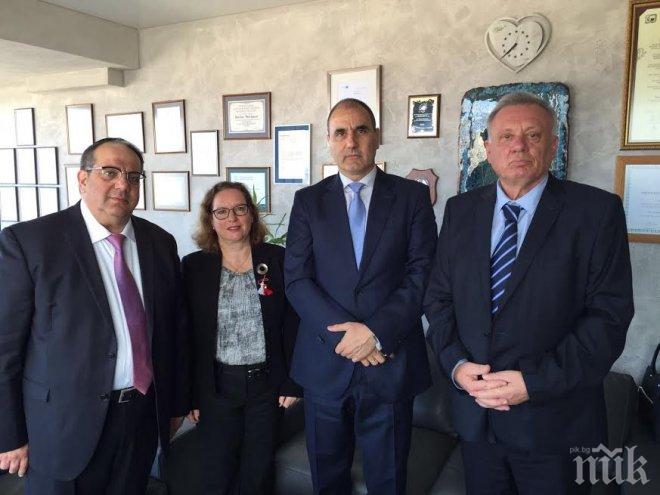 Цветанов се срещна с посланика на Израел и депутати от Кнесета