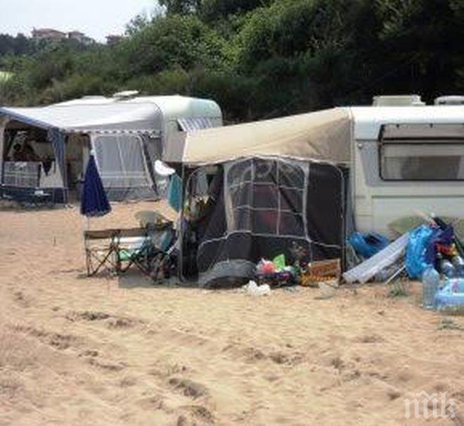 От 10 града участваха в митинг за подкрепа на забраната за къмпингуване