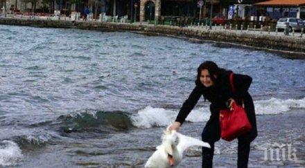 туристката лебеда българка албанка