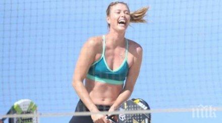 шок шарапова забавлява мощно ден допинг скандала снимки