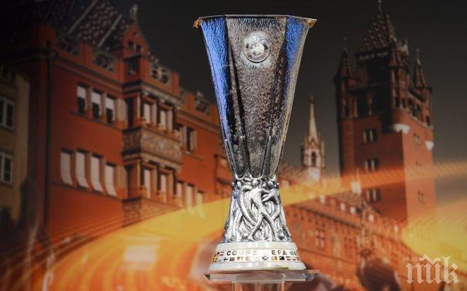 Резултатите от 1/8-финалите в турнира Лига Европа
