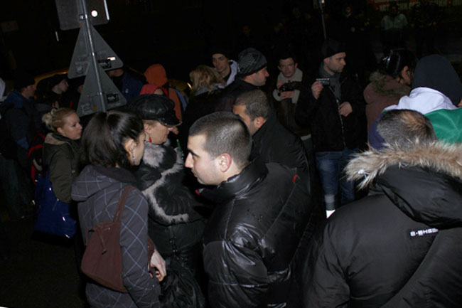 Оставка на правителството поискаха на протест в София