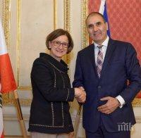 Цветан Цветанов се срещна с министъра на вътрешните работи на Австрия Йохана Микл-Лайтнер