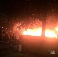 Пожар е горял в хотел край Габрово