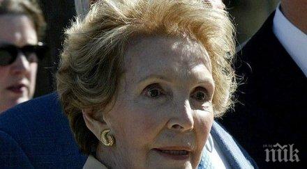 калифорния погребаха бившата първа дама сащ нанси рейгън