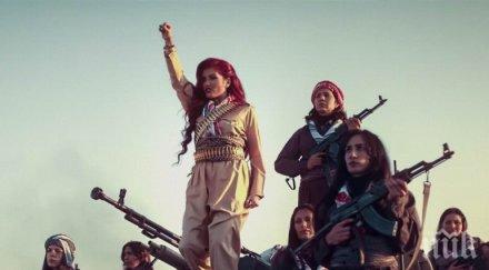 нова безмилостна армия срази джихадистите ислямска държава жени изправят терористите снимки
