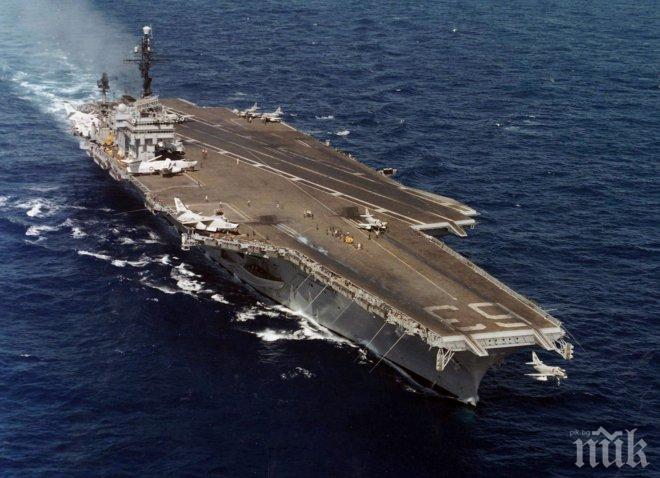 Американски ядрен самолетоносач е пристигнал в Южна Корея в рамките на мащабни военни учения