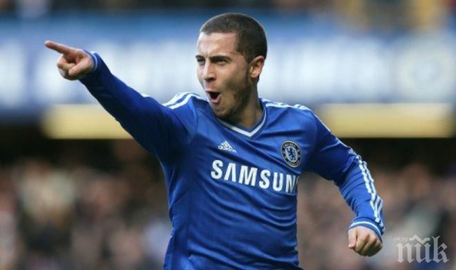 СКАНДАЛ! Бащата на Азар обвини Челси за слабата му форма