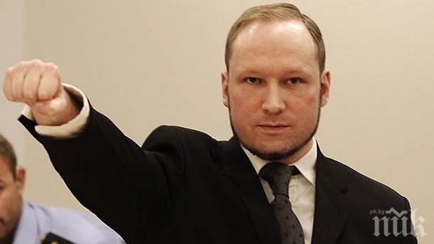 Масовият убиец Андерш Беринг Брайвик ще съди норвежката държава