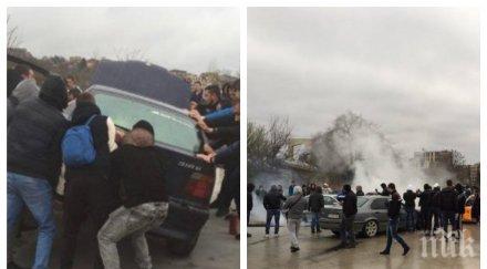 огнен екшън баварец запали огнено шоу варна младокът размина косъм смъртта снимки