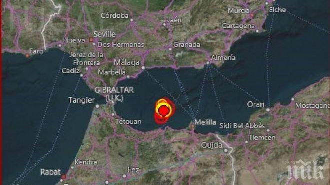 Земетръсната серия край Мароко продължава