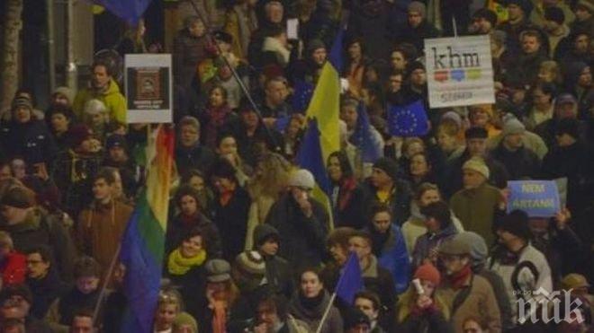 Протести в Унгария заради образователната реформа