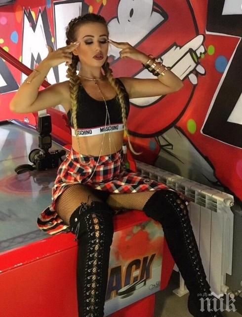 Гери-Никол се обезобрази! Феновете й изригнаха: Няма нищо детско в нея, като всички чалгаджийки е (снимка)