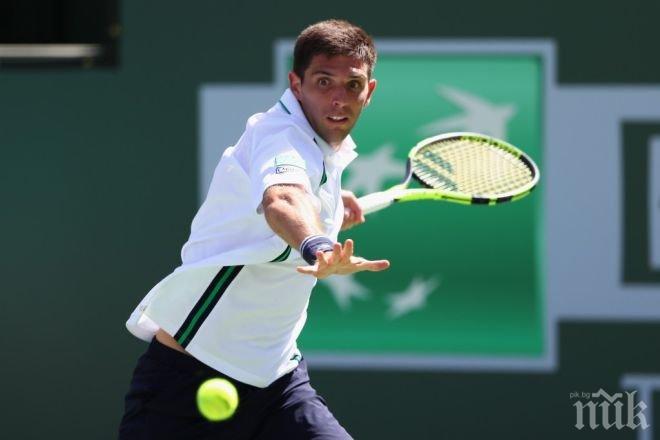 СЕНЗАЦИЯ на Индиън Уелс! Делбонис изхвърли Мъри от турнира