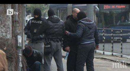 зрелищна полицейска акция битовата престъпност русе