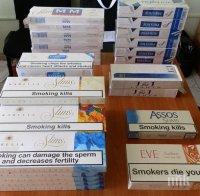 Митничари извадиха контрабандни цигари от циментовоз